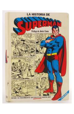 Cubierta de LA HISTORIA DE SUPERMAN (Vvaa) Novaro 1979
