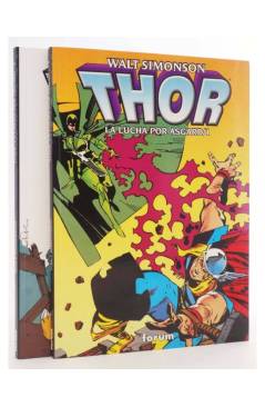 Cubierta de THOR. LA LUCHA POR ASGARD 1 A 2. COMPLETA. Forum 1999