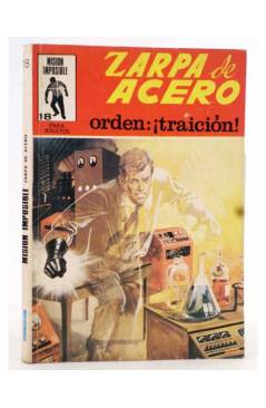 Cubierta de MISION IMPOSIBLE 18. ZARPA DE ACERO. ORDEN: TRAICIÓN. Euredit 1971