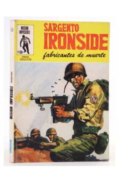 Cubierta de MISION IMPOSIBLE 19. SARGENTO IRONSIDE. FABRICANTES DE MUERTE. Euredit 1971