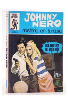 Cubierta de MISION IMPOSIBLE 20. JOHNNY NERO. MISTERIO EN TURQUÍA. Euredit 1971