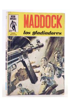Cubierta de MISION IMPOSIBLE 21. MADDOCK. LOS GLADIADORES. Euredit 1971