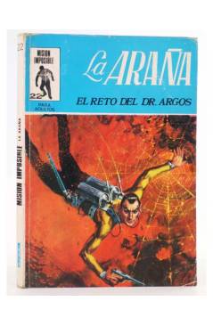 Cubierta de MISION IMPOSIBLE 22. LA ARAÑA. EL RETO DEL DR. ARGOS. Euredit 1971