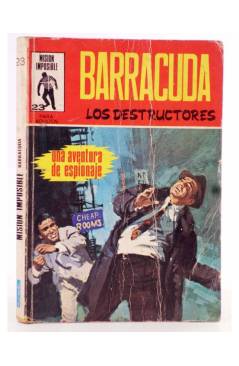 Cubierta de MISION IMPOSIBLE 23. BARRACUDA. LOS DESTRUCTORES. Euredit 1971