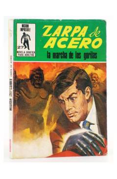 Cubierta de MISION IMPOSIBLE 27. ZARPA DE ACERO. LA MARCHA DE LOS GORILAS. Euredit 1971