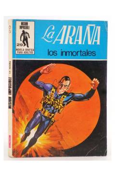 Cubierta de MISION IMPOSIBLE 29. LA ARAÑA. LOS INMORTALES. Euredit 1971