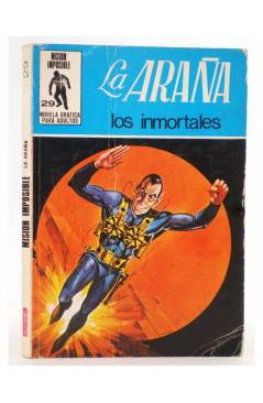 Cubierta de MISION IMPOSIBLE 29. LA ARAÑA. LOS INMORTALES. Euredit 1971