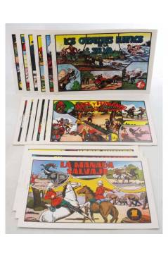 Cubierta de JORGE Y FERNANDO FACSIMIL LA SELVA 1 A 15. COMPLETA NUMS 28 a 42. Comic MAM Circa 1990