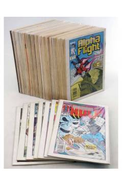 Contracubierta de ALPHA FLIGHT VOL. 1 1 A 61. COMPLETA. Forum 1985
