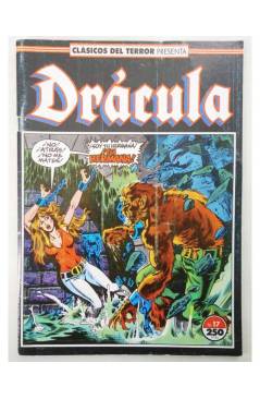 Cubierta de CLÁSICOS DEL TERROR DRÁCULA 17. ÚLTIMO NUM (Vvaa) Forum 1989