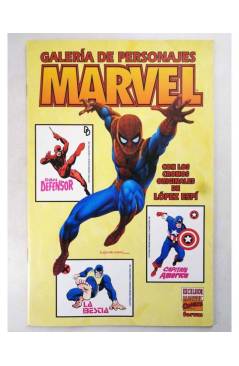 Cubierta de GALERIA DE PERSONAJES MARVEL (López Espí) Forum 2000