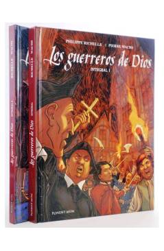 Cubierta de LOS GUERREROS DE DIOS INTEGRAL 1 Y 2. COMPLETA (Philippe Richelle/Pierre Wachs) Ponent Mon 2019