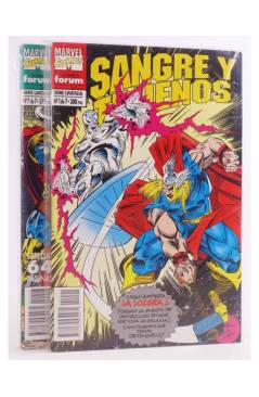 Cubierta de THOR SANGRE Y TRUENOS 1 A 7. COMPLETA. Forum 1994
