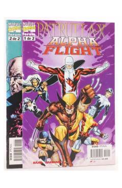 Cubierta de ALPHA FLIGHT Y PATRULLA X 1 A 2. COMPLETA. Forum 1999