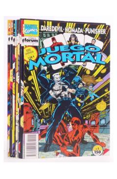 Cubierta de DAREDEVIL NOMADA PUNISHER JUEGO MORTAL 1 A 9. COMPLETA. Forum 1993