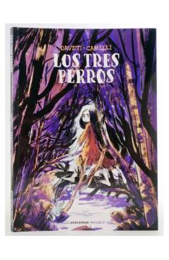 Cubierta de LOS TRES PERROS (Davetti/Camelli) Spaceman Books 2021