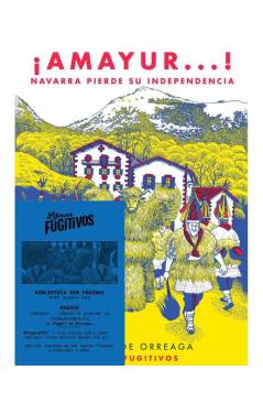 Contracubierta de BSP 27. MAGIUS. Amayur... Navarra pierde su independencia de Miguel de Orreaga (Risografía 17X24 Cm) L