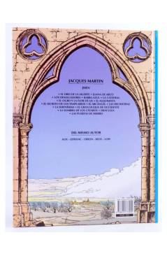 Contracubierta de JHEN 15. Las Puertas de Hierro (Jacques Martin / J.Frissen / J-L.Cornette / P.Teng) Coeditum 2016