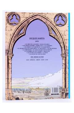 Contracubierta de JHEN 17. El juicio de Gilles de Rais (Jacques Martin / Jean Pleyers) Coeditum 2019
