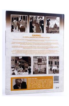 Contracubierta de CRÓNICAS A LÁPIZ 2. Garbo. El espía catalán que engañó a Hitler (ESP) (Lluís Juste De Nin) Trilita 201