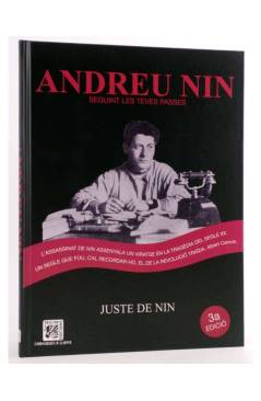 Cubierta de CRÓNICAS A LÁPIZ 6. Andreu Nin. Seguint les teves passes (CAT) (Lluís Juste De Nin) Trilita 2018