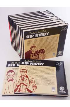 BIBLIOTECA GRANDES DEL CÓMIC: RIP KIRBY 1 A 12. COMPLETA (Alex Raymond) Planeta, 2004. CÓMIC - Tiras de Prens - Libros Fugitivos