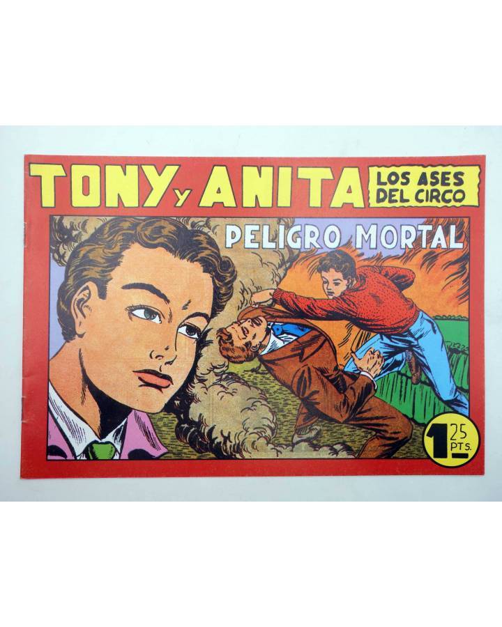 TONY Y ANITA LOS ASES DEL CIRCO 28. PELIGRO MORTAL (P. y M. Quesada) Comic MAM, 1990