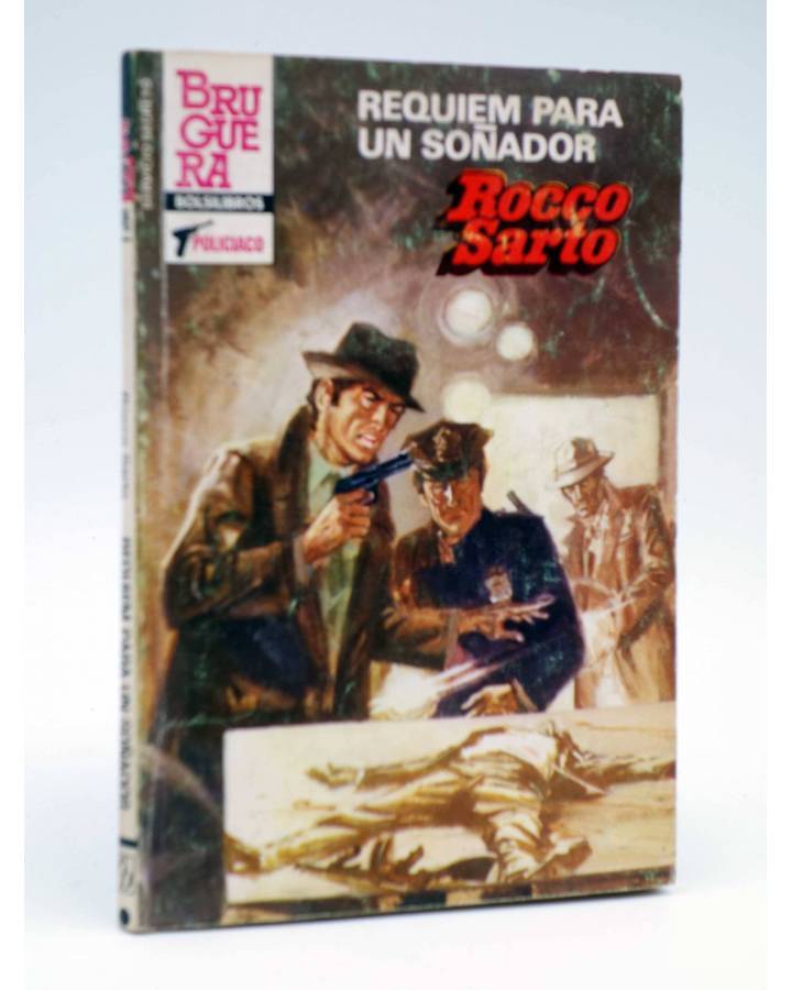 SS SERVICIO SECRETO 1745. REQUIEM PARA UN SOÑADOR (Rocco Sarto) Bruguera Bolsilibros, 1984. Bolsilibros Thril - Libros Fugitivos