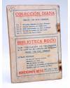 Pulp Bolsilibro Terror Aventura. COLECCIÓN DIANA  1.  (A Bonneaux) Betis, 1940