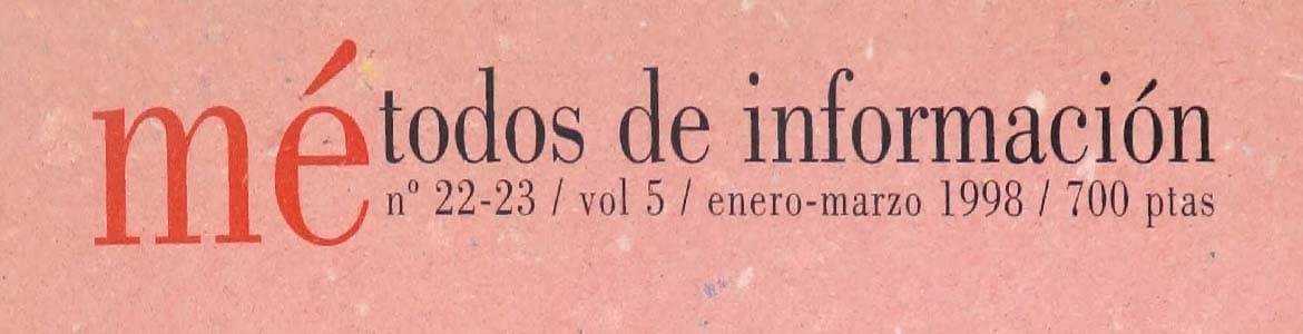 MÉTODOS DE INFORMACIÓN (ed. AVEI) - Colección de Revistas