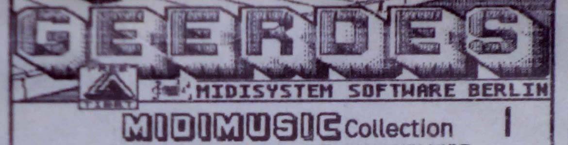 MIDI MUSIC (ed. Geerdes Midisystem) - Colección de Revistas