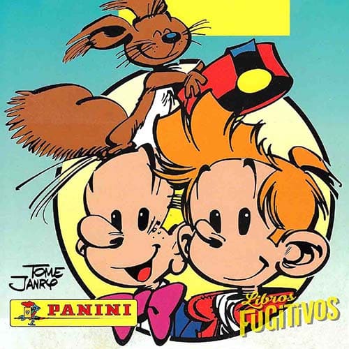 23/06/2023. CROMOS PANINI SPIROU Y TELEÑECOS