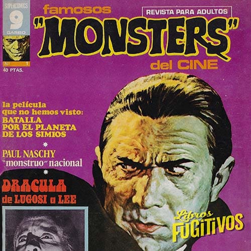 17/10/2024. FAMOSOS MONSTERS DEL CINE (Ed. Garbo)